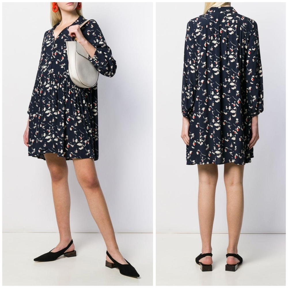 Ba&sh Soka floral mini dress size L